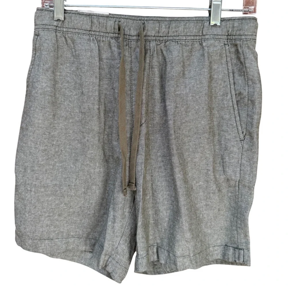 NWT Banana Republic Mens Deck 7 Inch Linen Blend Shorts XS Pink Grey Green lot 3